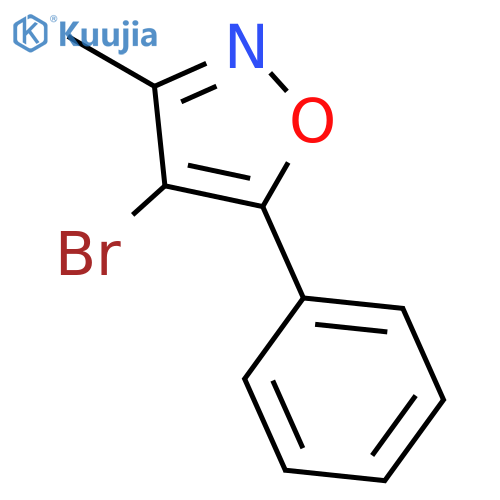 4-Bromo-3-methyl-5-phenylisoxazole structure