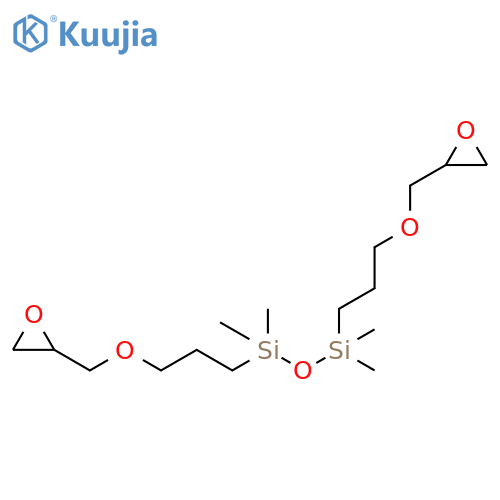 Disiloxane, 1,1,3,3-tetramethyl-1,3-bis[3-(2-oxiranylmethoxy)propyl]-, homopolymer structure