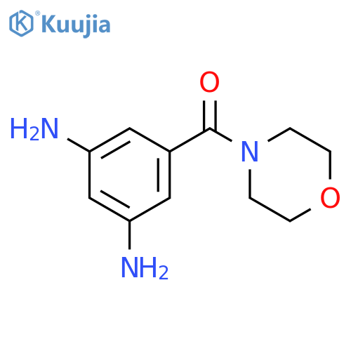 (3,5-Diamino-phenyl)-morpholin-4-yl-methanone structure