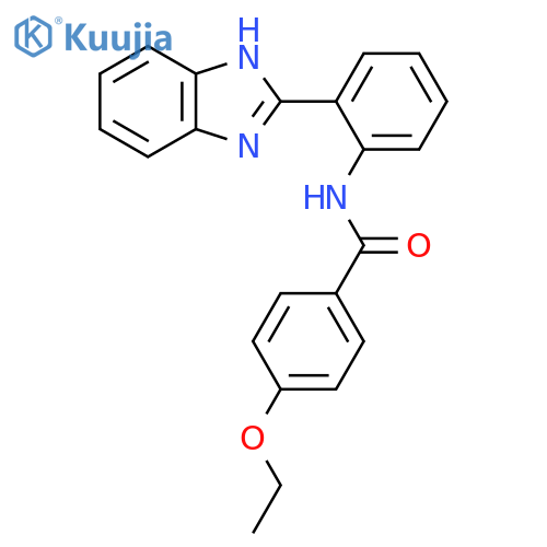 N-2-(1H-1,3-benzodiazol-2-yl)phenyl-4-ethoxybenzamide structure