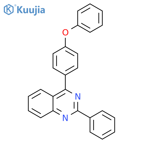 4-(4-phenoxyphenyl)-2-phenylquinazoline structure