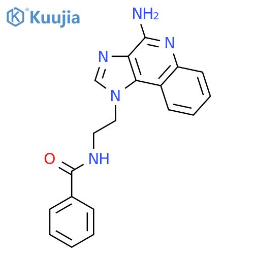 Benzamide, N-[2-(4-amino-1H-imidazo[4,5-c]quinolin-1-yl)ethyl]- structure