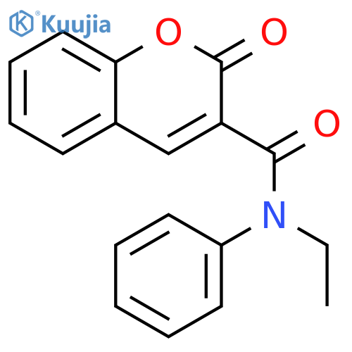 N-ethyl-2-oxo-N-phenyl-2H-chromene-3-carboxamide structure