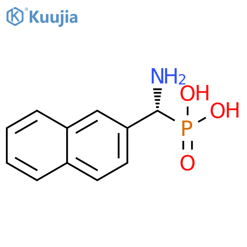 Phosphonic acid, [(R)-amino-2-naphthalenylmethyl]- structure