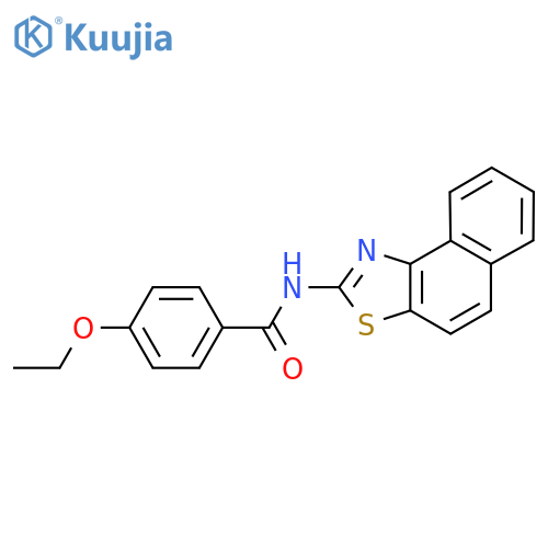 4-ethoxy-N-{naphtho1,2-d1,3thiazol-2-yl}benzamide structure