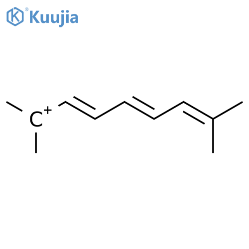 2,4,6-Octatrienylium, 1,1,7-trimethyl- structure