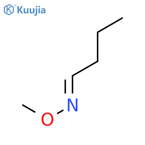Butanal, O-methyloxime structure