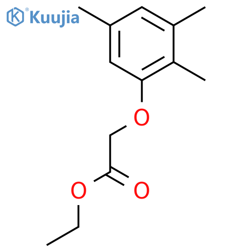 Acetic acid, (2,3,5-trimethylphenoxy)-, ethyl ester structure