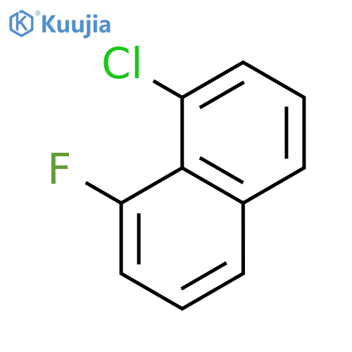Naphthalene, 1-chloro-8-fluoro- structure