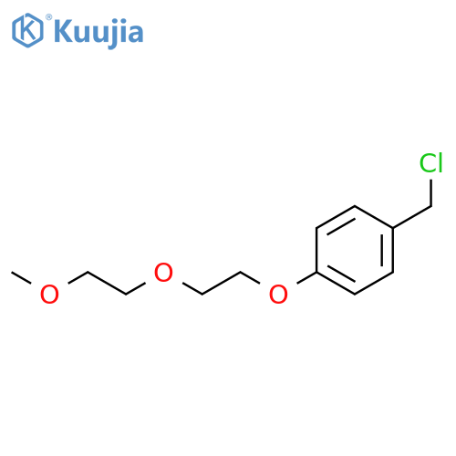 1-(Chloromethyl)-4-2-(2-methoxyethoxy)ethoxybenzene structure