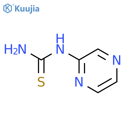pyrazin-2-ylthiourea structure