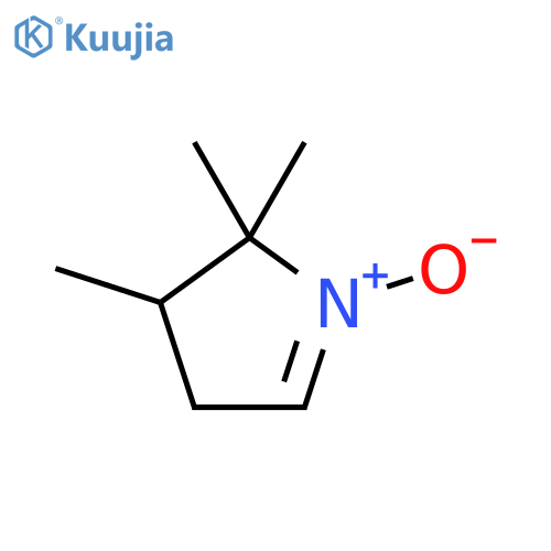 2H-Pyrrole,3,4-dihydro-2,2,3-trimethyl-, 1-oxide structure