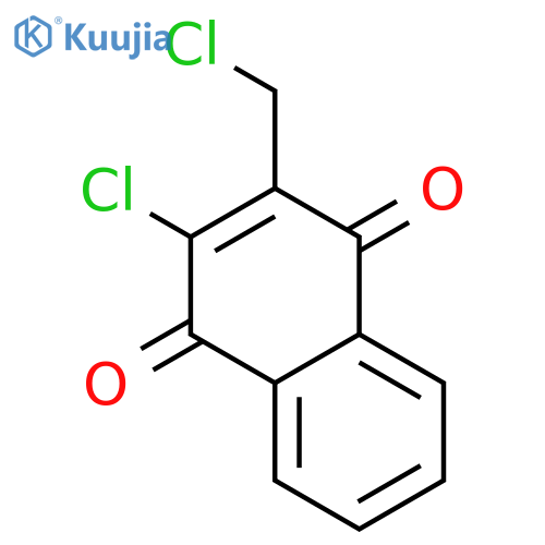 1,4-Naphthalenedione,2-chloro-3-(chloromethyl)- structure