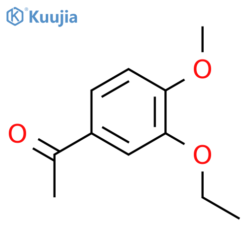1-(3-ethoxy-4-methoxyphenyl)ethan-1-one structure