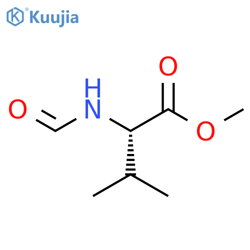 METHYL (2S)-2-FORMAMIDO-3-METHYLBUTANOATE structure
