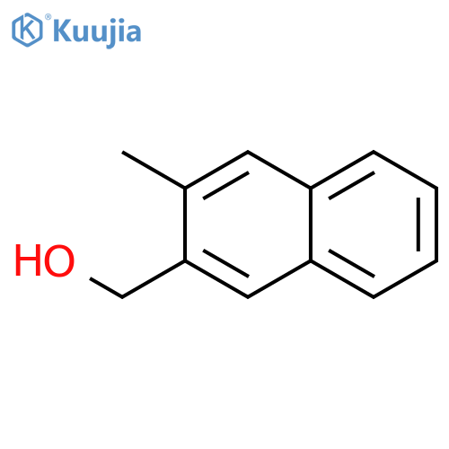 2-Naphthalenemethanol, 3-methyl- structure
