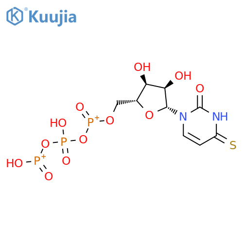 Uridine5'-(tetrahydrogen triphosphate), 4-thio- structure