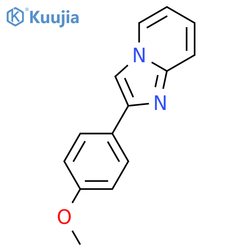 Imidazo[1,2-a]pyridine,2-(4-methoxyphenyl)-, hydrobromide (1:?) structure