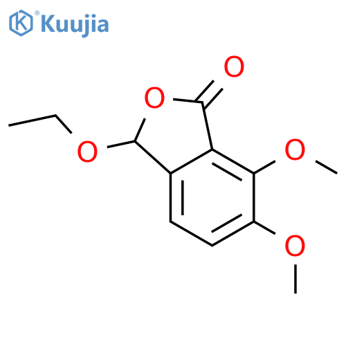 3-Ethoxy-6,7-dimethoxy-phthalide structure