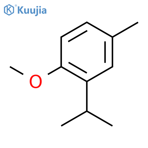 2-Isopropyl-1-methoxy-4-methylbenzene structure