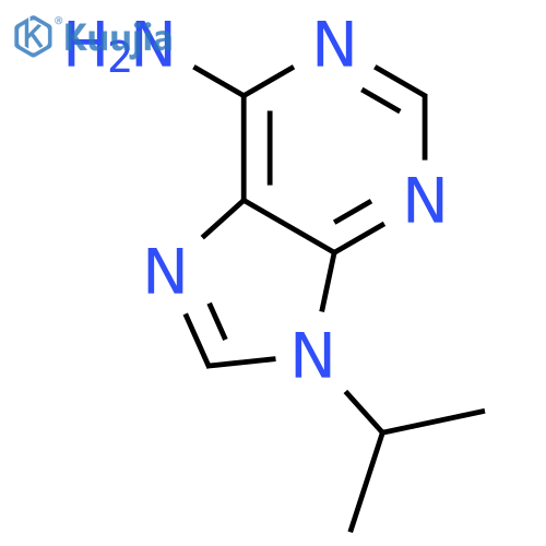 9-(1-methylethyl)-9H-Purin-6-amine structure