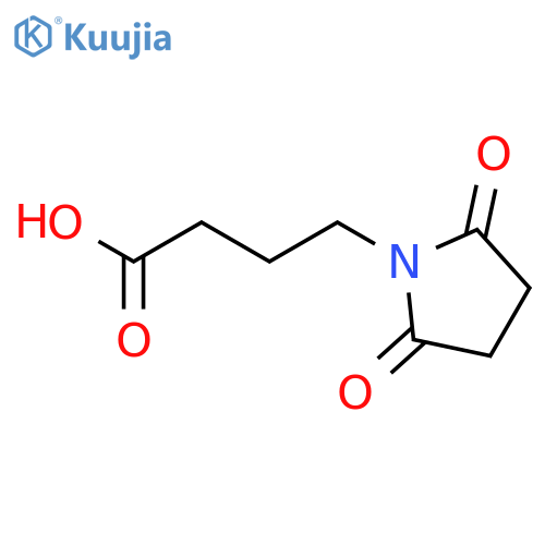 1-Pyrrolidinebutanoicacid, 2,5-dioxo- structure
