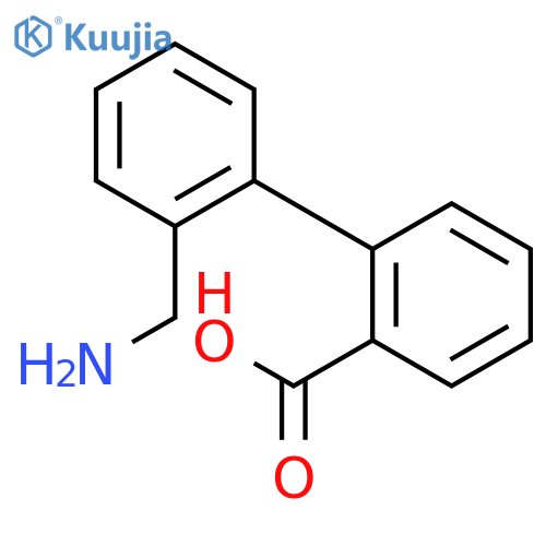 2-(2-Aminomethylphenyl)benzoic acid structure