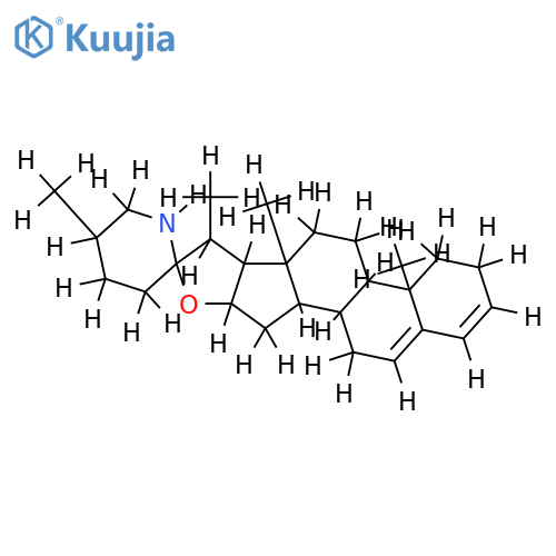 (22R,25R)-Spirosola-3,5-dien structure