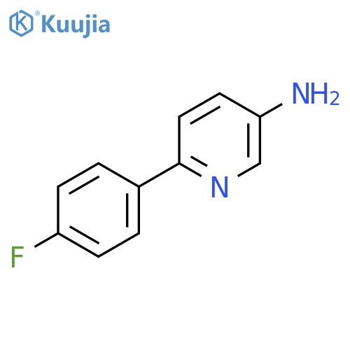 6-(4-Fluorophenyl)-3-pyridinamine structure