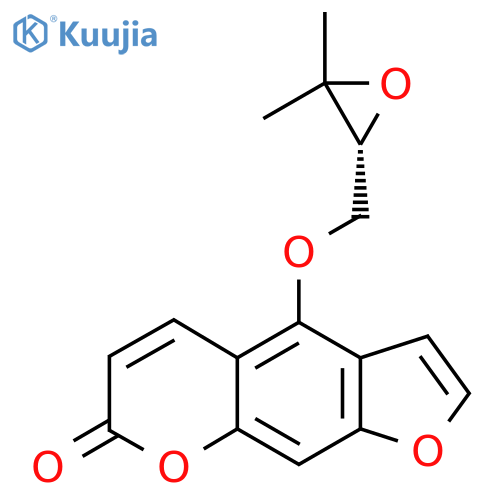 (+)-Oxypeucedanin structure