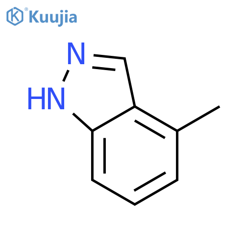 4-Methyl-1H-indazole structure