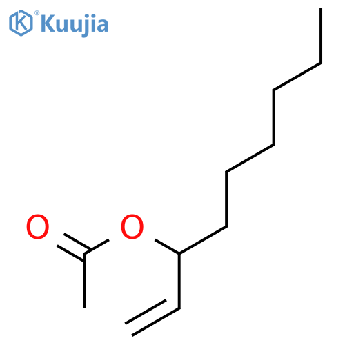 1-Nonen-3-ol, 3-acetate structure