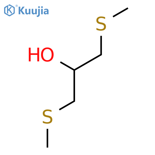 1,3-Bis(methylthio)-2-propanol structure