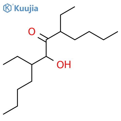 5,8-Diethyl-7-hydroxy-6-dodecanone structure