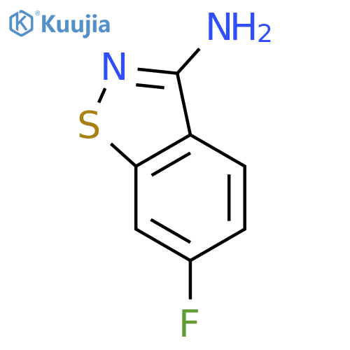1,2-Benzisothiazol-3-amine,6-chloro- structure