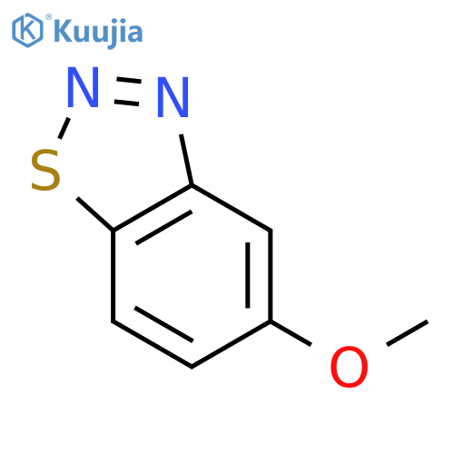 1,2,3-Benzothiadiazole, 5-methoxy- structure