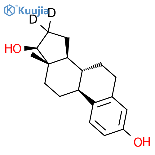17beta-Estradiol-16,16-d2 structure