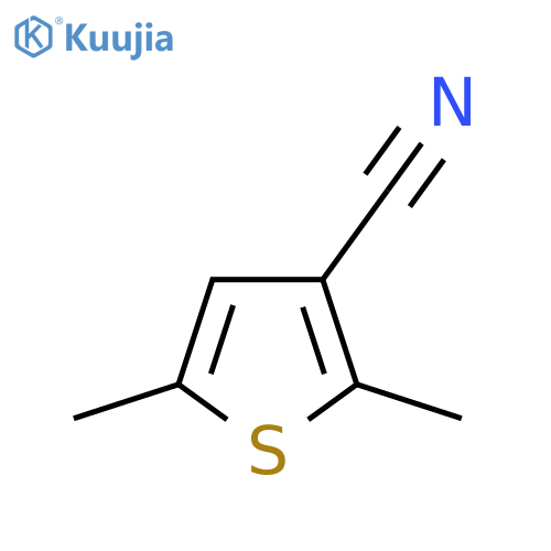 2,5-Dimethylthiophene-3-carbonitrile structure