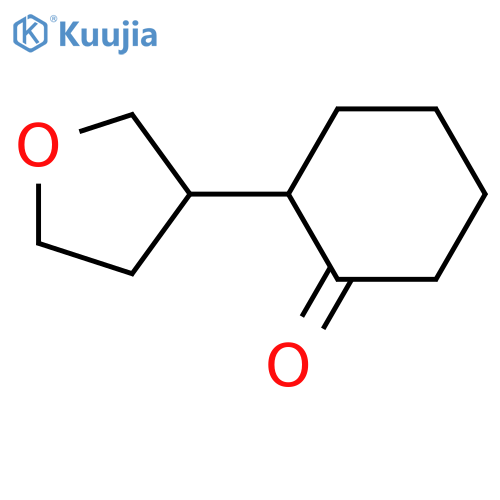 2-(Oxolan-3-yl)cyclohexan-1-one structure