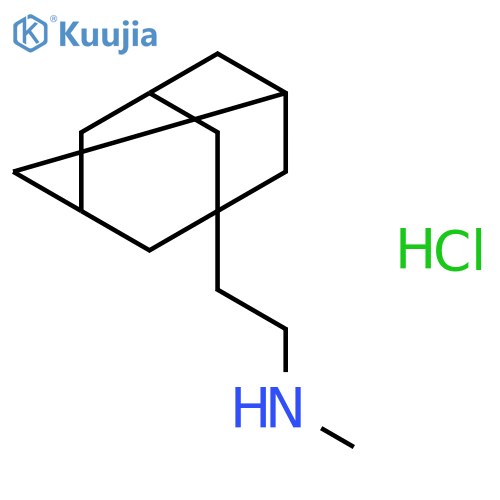 1-(2-METHYLAMINOETHYL)ADAMANTANE HYDROCHLORIDE structure