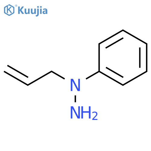 Hydrazine, 1-phenyl-1-(2-propenyl)- structure