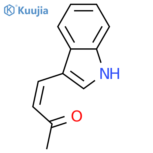 (E)-4-(1H-indol-3-yl)but-3-en-2-one structure