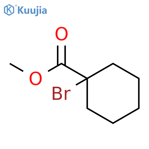 Methyl 1-bromocyclohexanecarboxylate structure