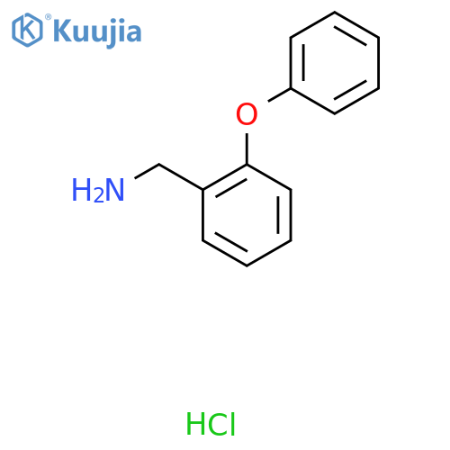 1-(2-Phenoxyphenyl)methanamine hydrochloride structure