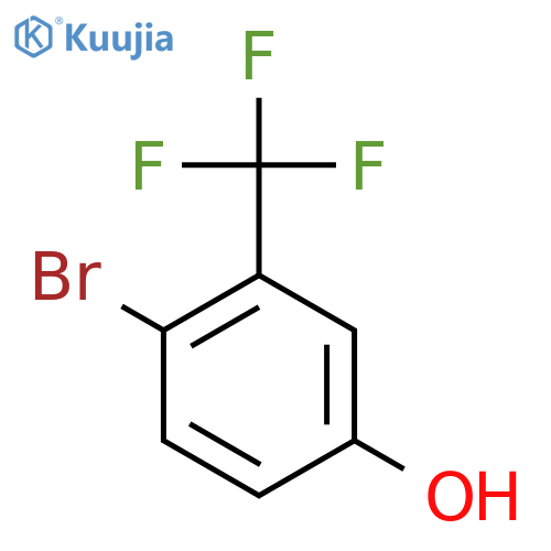 4-Bromo-3-(trifluoromethyl)phenol structure