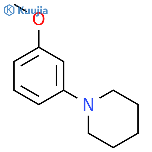 1-(3-Methoxyphenyl)piperidine structure
