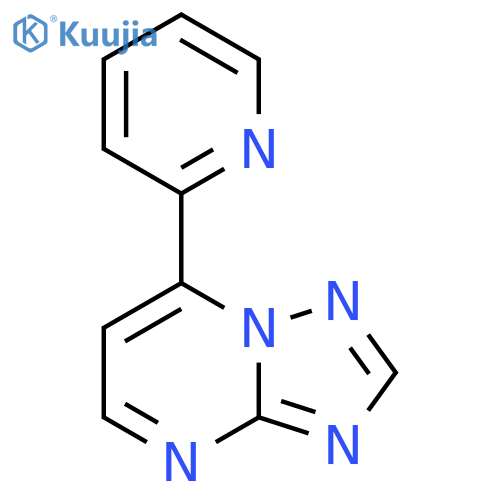 7-(2-Pyridinyl)[1,2,4]triazolo[1,5-a]pyrimidine structure