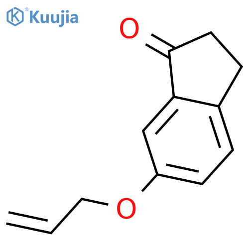 6-prop-2-enoxy-2,3-dihydroinden-1-one structure