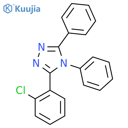 5-(2-Chlorophenyl)-1,2-diphenyl-1,3,4-triazole structure