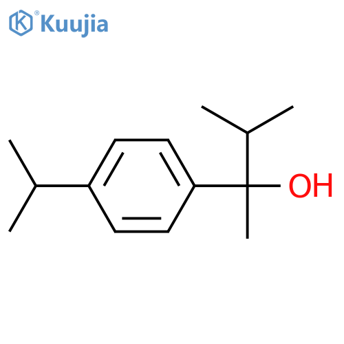 3-methyl-2-(4-propan-2-ylphenyl)butan-2-ol structure